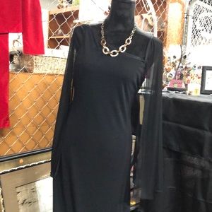 🌸Sheer Sleeved Evening Dress🌸